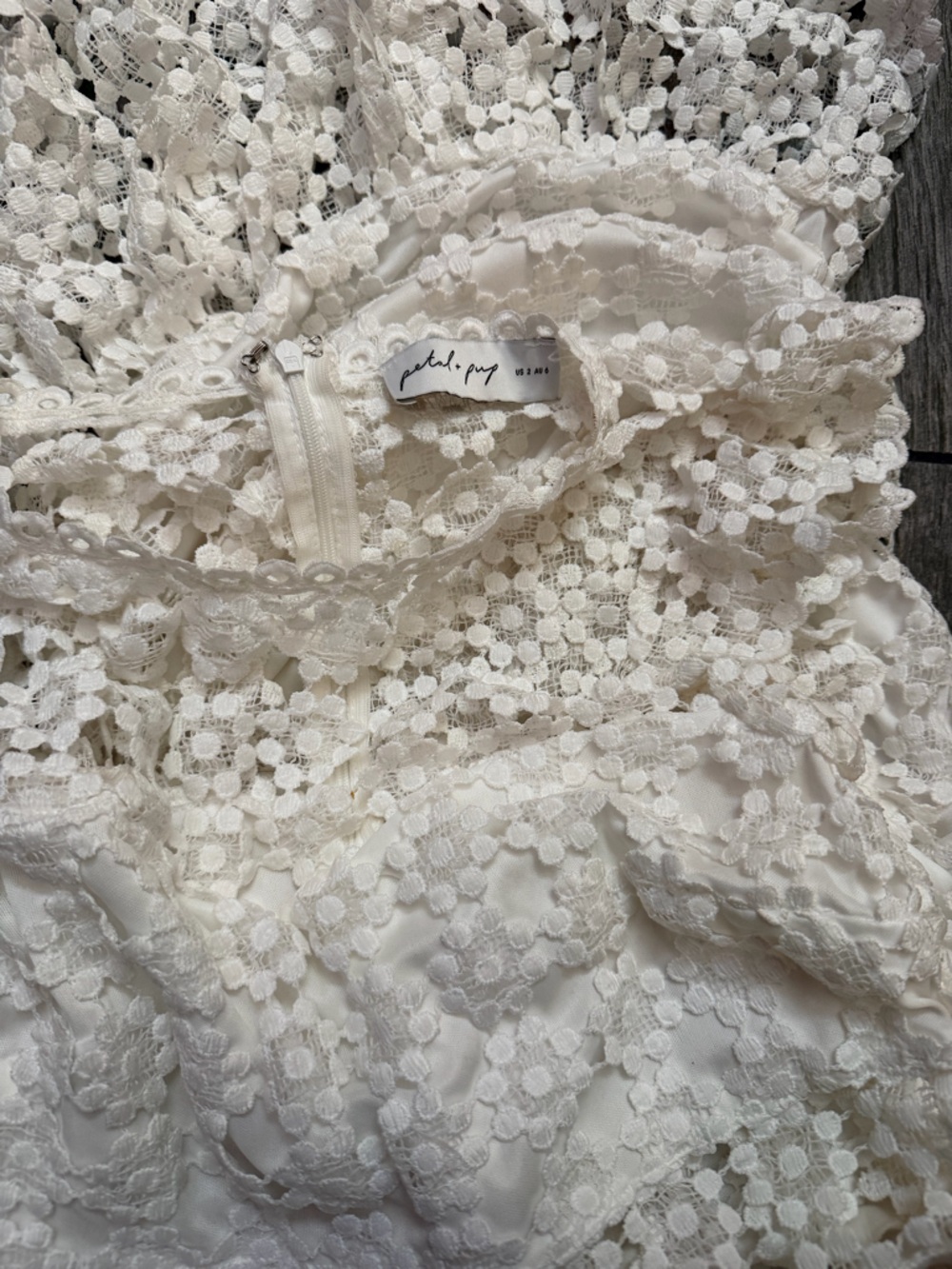 Petal & Pup Lauren Dress - White - Picture 2 of 4